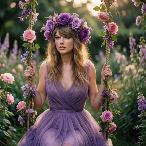 Floral Crown Swing