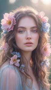 Floral Dream Portrait