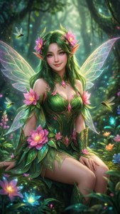 Floral Elf Forest