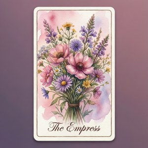 Floral Empress Tarot