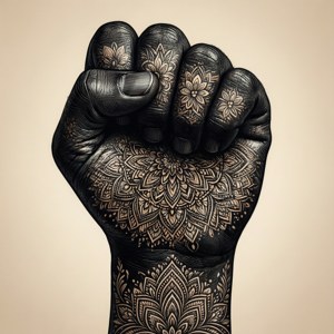 Floral Mandala Fist