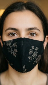 Floral Mask Portrait