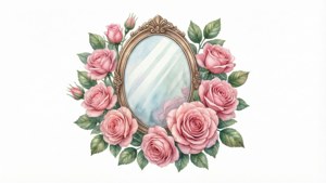Floral Mirror Logo