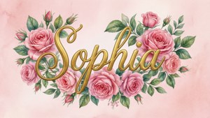Floral Name Art