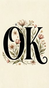 Floral OK Typography