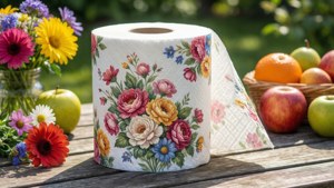 Floral Picnic Towel