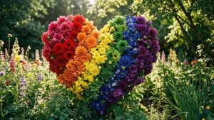 Floral Pride Heart