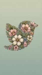 Floral Retweet