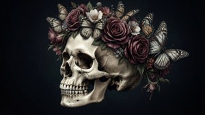 Floral Skull PFP