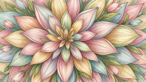 Floral Starburst Spring