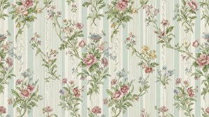 Floral Stripe