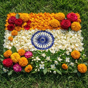 Floral Tiranga