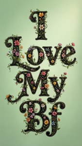 Floral Typography