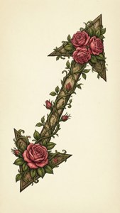 Floral Vine Arrow