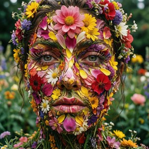 Floral Visage