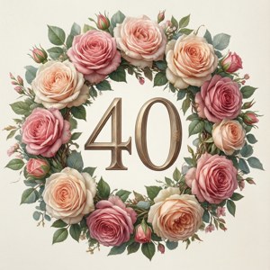 Floral Wreath 40