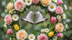 Floral Wreath Bells
