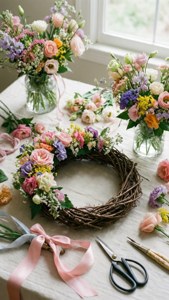 Flower Arrangement Desk