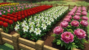 Flower Farm Rows