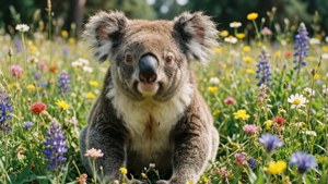 Flower Field Friend