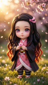 Flower Field Nezuko