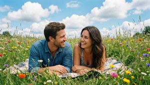 Flower Field Picnic