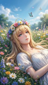 Flower Field Queen