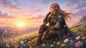 Flower Field Serenity