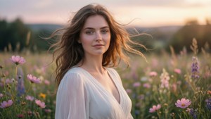 Flower Field Serenity