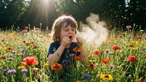 Flower Field Sneeze