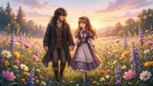 Flower Field Walk