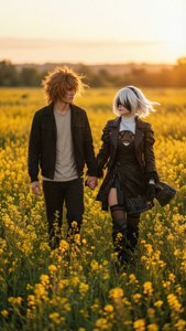 Flower Field Walk