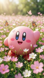 Flower Kirby Face