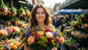 Flower Market Charm
