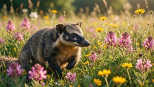 Flower Meadow Numbat