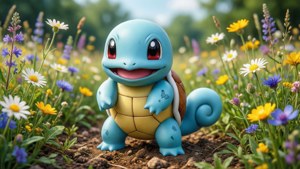 Flower Squirtle