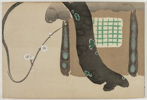 Flowers of a Hundred Worlds (Momoyogusa): Plum by the Eaves (Nokiba no ume)