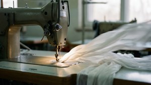 Flowing Fabric Sewing