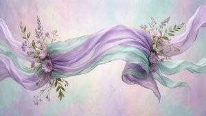 Flowing Ribbon Elegance