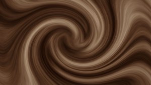 Fluid Brown Swirls