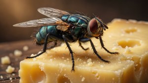 Fly on Cheese