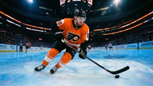 Flyers Action Shot