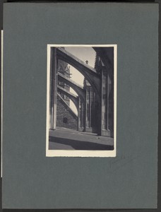 [Flying Buttresses of a Gothic Cathedral in Kolin]