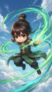 Flying Chibi Xiao