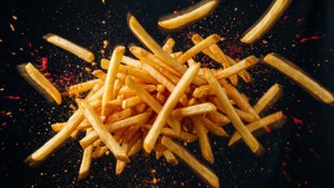 Flying Fries Frenzy