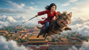 Flying High with Mushu