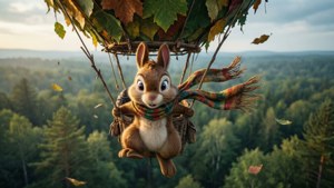 Flying Thumper Balloon