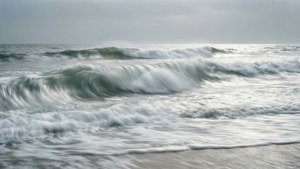 Foamy Ocean Waves