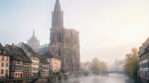Foggy Cathedral Morning