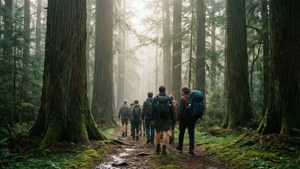 Foggy Forest Trek